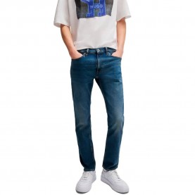Дънки HUGO Zane 10259234 02 BLUE jeans - Blue (Navy) дънки,мъжки,панталони,hugo,zane,10259234,02,blue,jeans,blue,(navy)