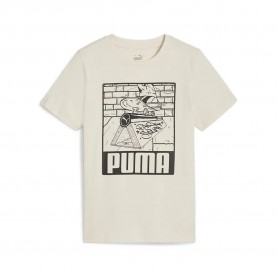 тениска,детски,тениски,puma,ess+,mid,90s,graphic,short,sleeve,t,shirt,beige,(alpine,snow)