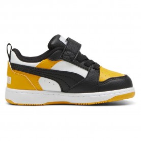 маратонки,детски,маратонки,puma,rebound,v6,lo,ac+,trainers,black,(white,black,tangerine)