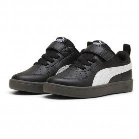 маратонки,детски,маратонки,puma,rickie,ac+,trainers,black,white,gum,(black)