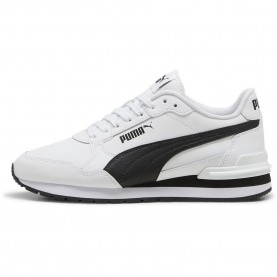 маратонки,детски,маратонки,puma,st,runner,v4,l,trainers,white,black,cast,iron,(white)