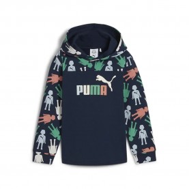 суичър,детски,блузи,puma,x,playmobil,hoodie,blue