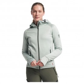 блуза,дамски,блузи,tenson,txlite,full,zip,sweatshirt,green,(grey,green)