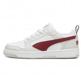 маратонки,мъжки,маратонки,puma,rebound,v6,low,trainers,white,(glacial,gray,intense,red,white)
