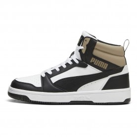 маратонки,мъжки,маратонки,puma,rebound,v6,trainers,white,black,oak,branch,(white,black)