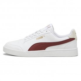 маратонки,мъжки,маратонки,puma,shuffle,trainers,white,intense,red,gold,(white)