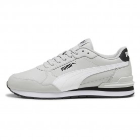 маратонки,мъжки,маратонки,puma,st,runner,v4,l,trainers,cool,light,gray,white,black,(white)