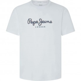 Тениска Pepe jeans Abel short sleeve T-shirt - White (White) тениска,мъжки,тениски,pepe,jeans,abel,short,sleeve,t,shirt,white,(white)