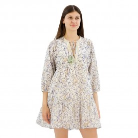 рокля,дамски,поли,и,рокли,pepe,jeans,maisie,long,sleeve,short,dress,beige