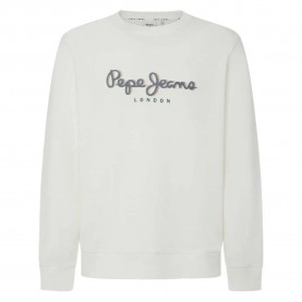Блуза Pepe jeans Saul sweatshirt - White (Off White) блуза,мъжки,пуловери,pepe,jeans,saul,sweatshirt,white,(off,white)