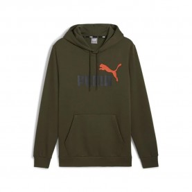 суичър,мъжки,пуловери,puma,ess+,2,col,big,logo,hoodie,green,(dark,olive)