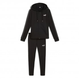 анцуг,дамски,анцузи,puma,metallic,tracksuit,black,(black)