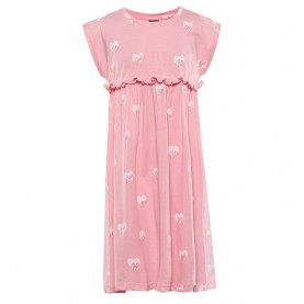 Рокля Nax Eseqo sleeveless dress - Pink рокля,дамски,поли,и,рокли,nax,eseqo,sleeveless,dress,pink