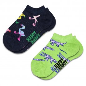чорапи,детски,чорапи,happy,socks,animals,short,socks,2,pairs,multicolor