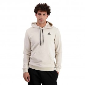 Суичър Le coq sportif Contemporain N°1 hoodie - White (Peyote) суичър,мъжки,пуловери,le,coq,sportif,contemporain,n°1,hoodie,white,(peyote)