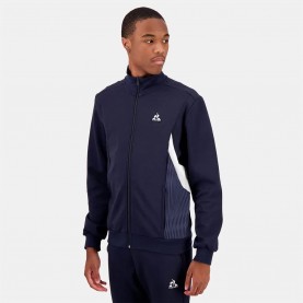 блуза,мъжки,пуловери,le,coq,sportif,heritage,n°1,full,zip,sweatshirt,blue