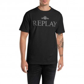 тениска,мъжки,тениски,replay,m6944.000.2660,short,sleeve,t,shirt,black,(black)