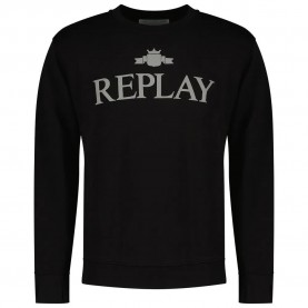 блуза,мъжки,пуловери,replay,m6963.000.23650p,sweatshirt,black