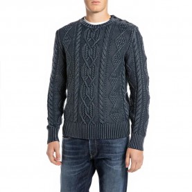 блуза,мъжки,пуловери,replay,uk4471.000.g21280q,sweater,blue