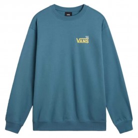 блуза,мъжки,пуловери,vans,posted,loose,sweatshirt,blue