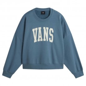 блуза,дамски,блузи,vans,stadium,loose,fit,sweatshirt,blue