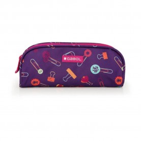 канцеларски,принадлежности,gabol,diary,double,pencil,case,purple,(purple)