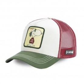Шапка Capslab Joe cap - White (White / Green / Red) шапка,всички,шапки,capslab,joe,cap,white,(white,green,red)