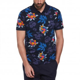 мъжки,блузи,с,яка,original,penguin,aop,floral,short,sleeve,polo,multicolor