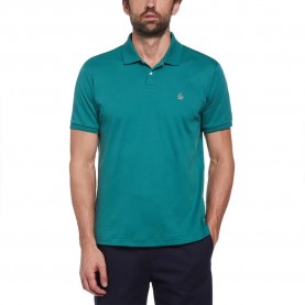 мъжки,блузи,с,яка,original,penguin,daddy,organic,interlock,sticker,pete,short,sleeve,polo,antique,green,(blue)