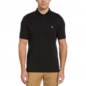 мъжки,блузи,с,яка,original,penguin,daddy,organic,pique,sticker,pete,short,sleeve,polo,true,black,(black)