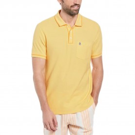 мъжки,блузи,с,яка,original,penguin,earl,org,pique,sticker,pete,short,sleeve,polo,sundress,(yellow)