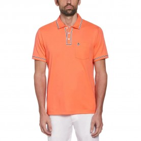 мъжки,блузи,с,яка,original,penguin,earl,organic,interlock,short,sleeve,polo,orange,(camella)