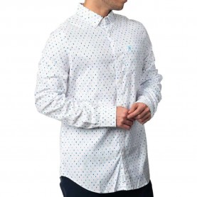 риза,с,дълъг,ръкав,мъжки,ризи,original,penguin,eco,aop,logo,long,sleeve,shirt,white