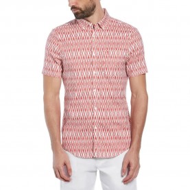 риза,с,къс,ръкав,мъжки,ризи,original,penguin,ev,aop,diamond,geo,short,sleeve,shirt,mineral,red,(red)