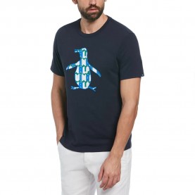 тениска,мъжки,тениски,original,penguin,hd,graphic,logo,pete,fill,short,sleeve,t,shirt,dark,sapphire,(blue)