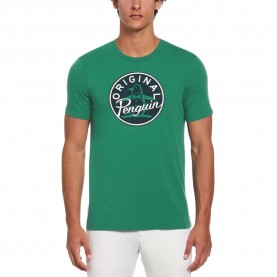 тениска,мъжки,тениски,original,penguin,hd,graphic,tv,pete,short,sleeve,t,shirt,green