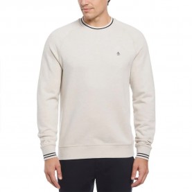 блуза,мъжки,пуловери,original,penguin,jaspe,loop,back,terry,crewneck,sweatshirt,beige
