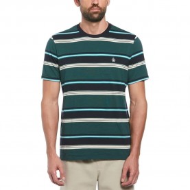 тениска,мъжки,тениски,original,penguin,yarn,dye,ao,stripe,short,sleeve,t,shirt,green
