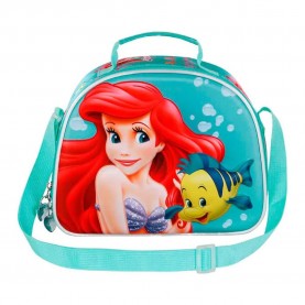 чанта,раници,karactermania,the,little,mermaid,disney,3d,sea,ariel,lunch,bag,multicolor,(multicolor)