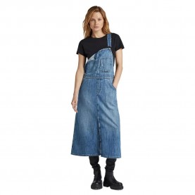 рокля,дамски,поли,и,рокли,g,star,dungaree,sleeveless,dress,blue