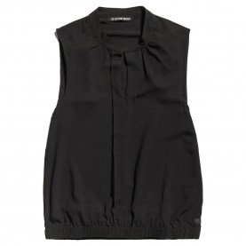 G-Star Stand Up Collar sleeveless blouse - Black (Dark Black) дамски,блузи,g,star,stand,up,collar,sleeveless,blouse,black,(dark,black)
