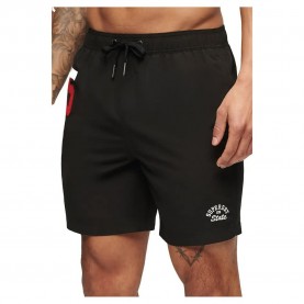 бански,гащета,мъжки,бански,костюми,superdry,vintage,17´´,swimming,shorts,black,(black)