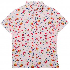 мъжки,блузи,с,яка,oxy,golf,sports,white,short,sleeve,polo,multicolor,(white,red)