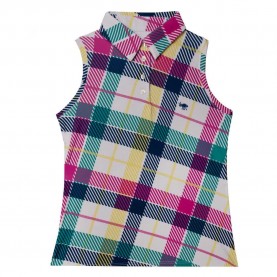 дамски,блузи,с,яка,oxy,golf,tartan,pigre,inc,woman,sleeveless,polo,multicolor,(green,pink)