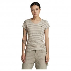 тениска,дамски,тениски,g,star,eyben,v,t,20,short,sleeve,t,shirt,beige,(milk,htr,shamrock,stripe)