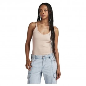 дамски,бодита,g,star,spaghetti,strap,ribbed,sleeveless,body,beige,(moonlight)