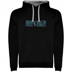 суичър,мъжки,пуловери,kruskis,beat,the,street,two,colour,hoodie,black,(black,grey)