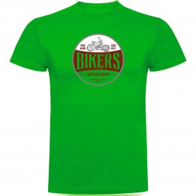тениска,мъжки,тениски,kruskis,bikers,enthusiasm,short,sleeve,t,shirt,green