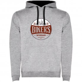 суичър,мъжки,пуловери,kruskis,bikers,enthusiasm,two,colour,hoodie,heather,grey,black,(grey)