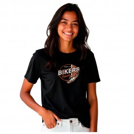 тениска,дамски,тениски,kruskis,bikers,power,short,sleeve,t,shirt,black,(black)